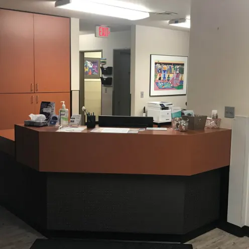View of Front Desk